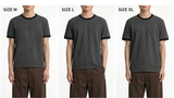 Essential Standard Short Sleeve Ringer T-shirt 3GEAR Black