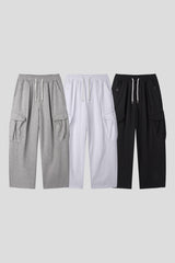 ディーンボタンカーゴスウェットパンツ