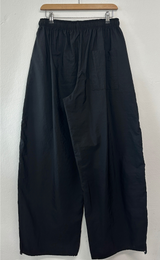 SIDE LIGHTENING 🩶💛🖤 NYLON OVER WIDE OVER LONG PANTS 💛3COLOR