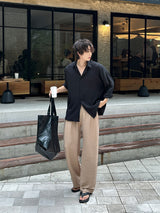 LMN Niel Natural Pintuck Linen Pants (3 colors)