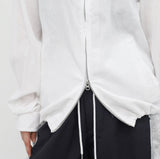 (Unisex) ダビアツーウェイストリングジップアップ
