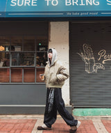 テツシャーリングフライトパディングジャンパー
