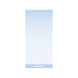 gradient grid non-sticky memopad Set (PINK+BLUE+PURPLE)