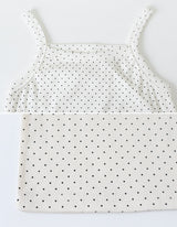 Dot Square Layered Sleeveless (3color)