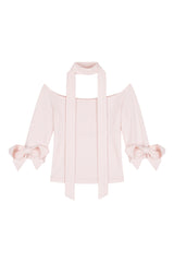 キャンディボーオフ- ショルダースカーフセット