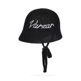 New Wave Varzar Punching Knit Bonnet Hat Black