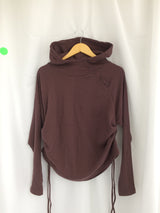 Lenny Shirring High-Neck Knitwear