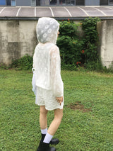 Zan Flower Embossed Short Pants (5c)