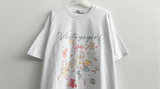 3st Digital Printed Short Sleeve T-Shirt #TeddyBear #Ballerina #Ribbon