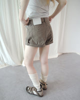 トープロールアップ ショートパンツ