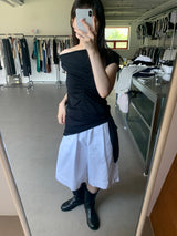 エッセンシャルバンディングバミューダパンツ (4color)