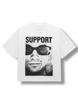 SUPORT グラフィックオーバーサイズTシャツ