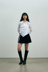 HALO WRAP SHIRT / WHITE