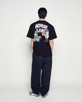 25FW ACベアグラフィティ半袖Tシャツ ブラック
