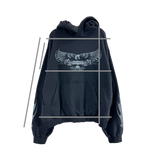 washed eagle hoodie