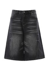 Clean Fit Denim Shorts