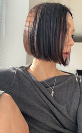 [925silver] Leaf necklace