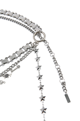 Bold chain band layered belt_man