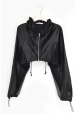 rain short hood jumper(3color)