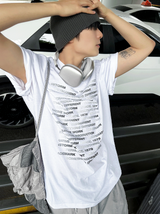 シルバーコードリスト半袖Tシャツ