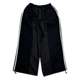 Washa denim mix pants