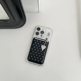ブラックドット MagSafe カードウォレット + MagSafe ケース