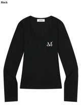 フォントシースリムフィットVネックT (5Color)