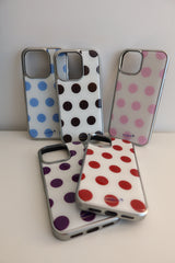 dot silver epoxy case [baby blue]