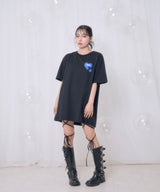 UNISEX ハートプリントT