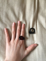 Briel Stone Acrylic Ring (2 Colors)