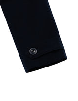SOFT HOODED COAT(NAVY)