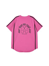 TOUGH BEAR BASEBALL JERSEY (PINK)