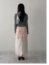 Ella Ribbed Frill Knit Cardigan