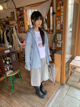 [unisex]クハン フード ウィンドブレーカー ジャンパー