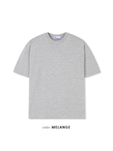 [1+1] ヘビークロッププレーン半袖Tシャツ