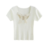 Cloud Ribbon Point Knit