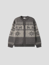 Cowichan round cardigan 3color