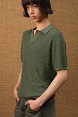 Polo Knit Tee