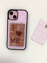 Polka dot glass phone case - magsafe