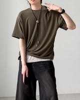 Crop Layered Half Sleeve