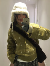 Weasley Snow Hooded Knit (3color)