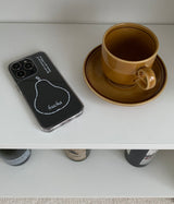 a pear hucha jell hard case