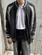 ASCLO Varsity Zip Up Cardigan (4color)