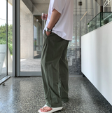 ファーストクールエアナイロンバンディングワイドパンツ