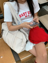 オフィスショルダークロスバッグ [アイボリー]