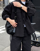 Berry Pocket Shirt Jacket