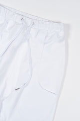 TUKED BAGGY PANTS (WHITE)