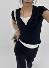 [MADE] Pompo Cooling Slit Skirt Pants (Set Available)