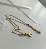 coii Round Coin Ball Layered Ruffle Bold Long Short Necklace