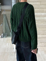 boucle detail knit